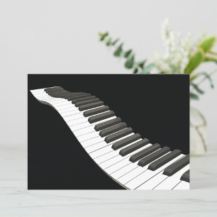 Convites de Teclas de Piano