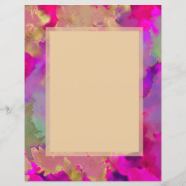 Convites de tinta mármore rosa, roxo e verde