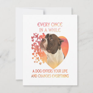 Convites De Vez Em Quando Um Cachorro Entra Em Você