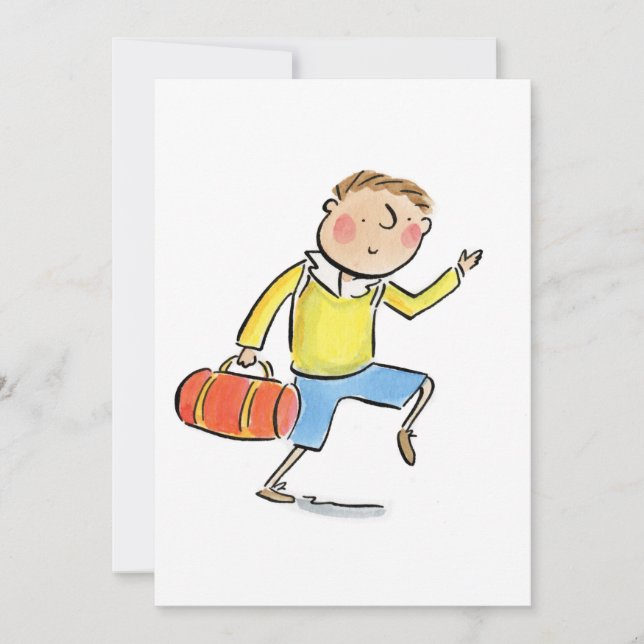 Convites De volta à escola (Frente)