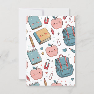 Convites De volta à escola