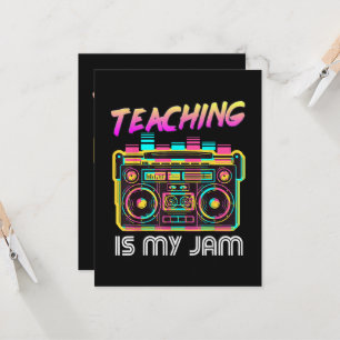 Convites De Volta à Escola Retro Ensino é Minha Paixão 80s