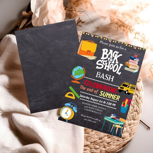 Convites De volta à festa de verão (Criador carregado)