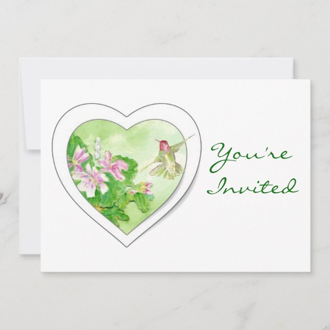 Convites De volta à Natureza, Convidado de Aniversário do H (Frente)