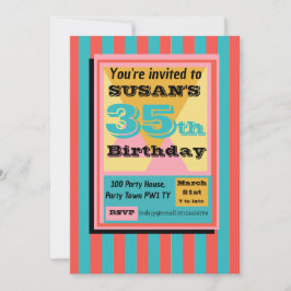 Convites De volta ao tema dos anos 90, 1990