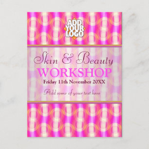 Convites de Workshop sobre Skin & Beauty para Empr