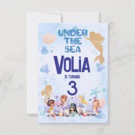 Convites Debaixo do Mar