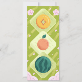 Convites Decoração de Frutas - Estilo Divertido e Fofo