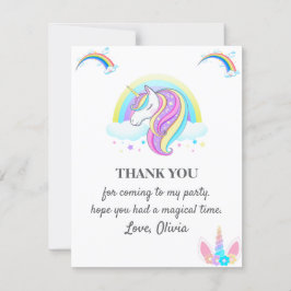 Convites Decorações de Festa de aniversário Unicórn