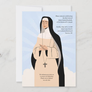 Convites Dedicado a Deus Tomada do Véu