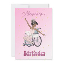 Deficiência Ballerina Afro-Americana Nascimento