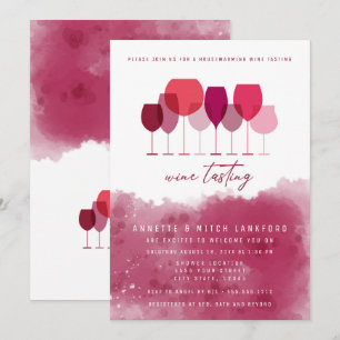 Convites Degustação de Vinho, Aquecimento da Casa