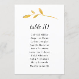 Convites Deixa azeitona. Número da Tabela Clássica com Sent