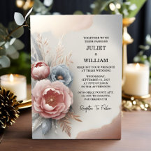 Deixar Casamento de Rosa poeira poeirento de Boho 