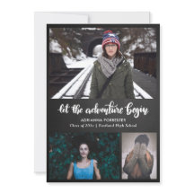 Deixe A Aventura Começar O Quadro | Formando