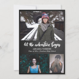 Convites Deixe A Aventura Começar O Quadro | Formando