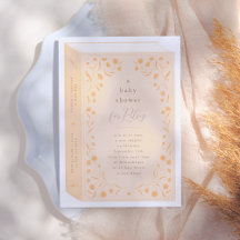 Delicar Chá de fraldas Floral Storybook