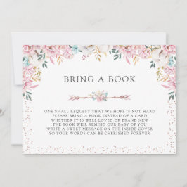 Convites Delicar Floral e Setas Tragam um Livro