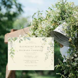 Convites Delicar Folhagem Amarela Pálida Sem Pais