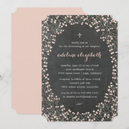 Convites Delicar quadro | Convocação de Natal ou Baptismo