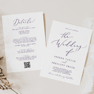 Convites Delicar Roxo De Ameixa Tudo Em Um Casamento De Cód