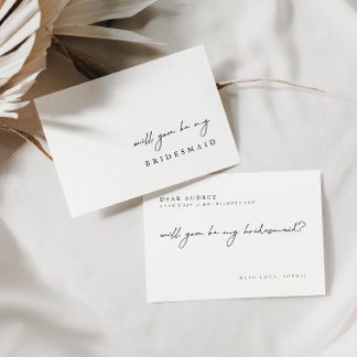 Convites Delicar Você Será Minha Proposta De Bridesmaid