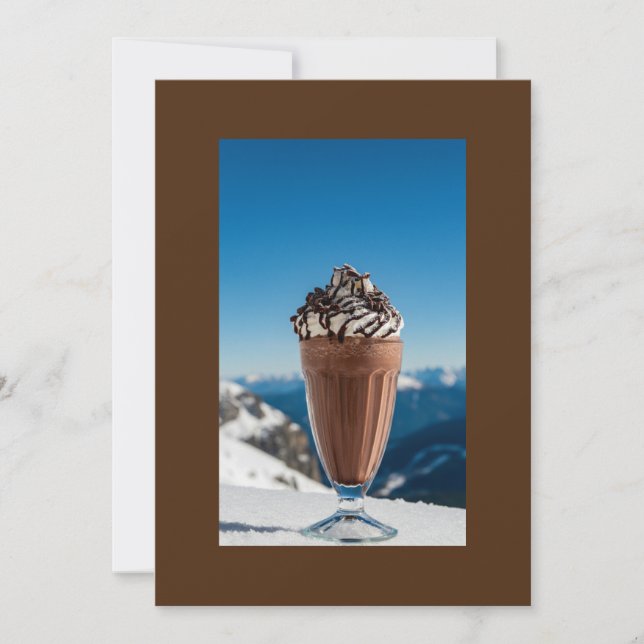 Convites delicious ice cream (Frente)