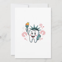 Dental Squad 4 de julho Dentista Engraçado America