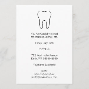 Convites Dente Simbólico