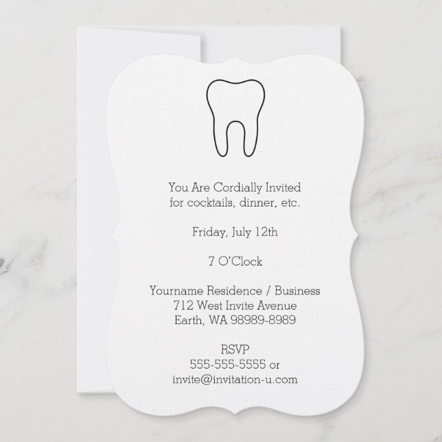 Convites Dente Simbólico (Frente)