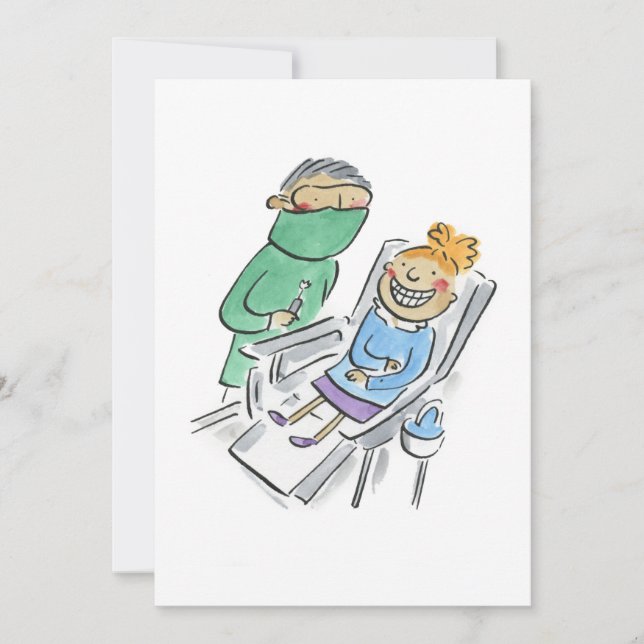 Convites Dentista (Frente)