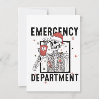 Departamento de Emergência Esqueleto Enfermagem Am