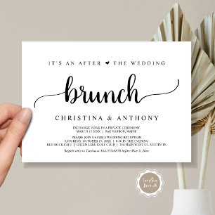 Convites Depois Do Brunch De Casamento, Elopemento Russo
