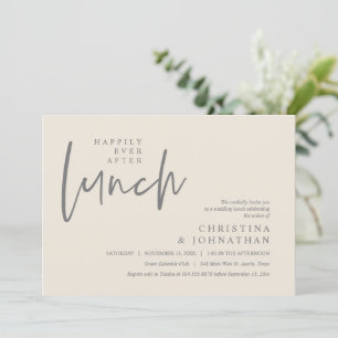 Convites Depois do Casamento Felizes para Sempre Festa de C