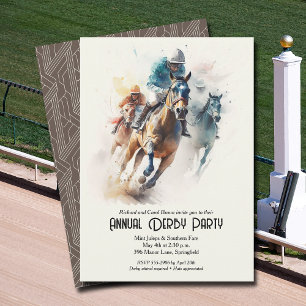 Convites Derby Horses e Jockeys Party