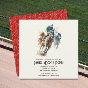 Convites Derby Horses e Jockeys Party