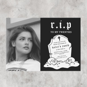 Convites DESCANSE EM PAZ Anos 20 Fotos engraçadas de funera