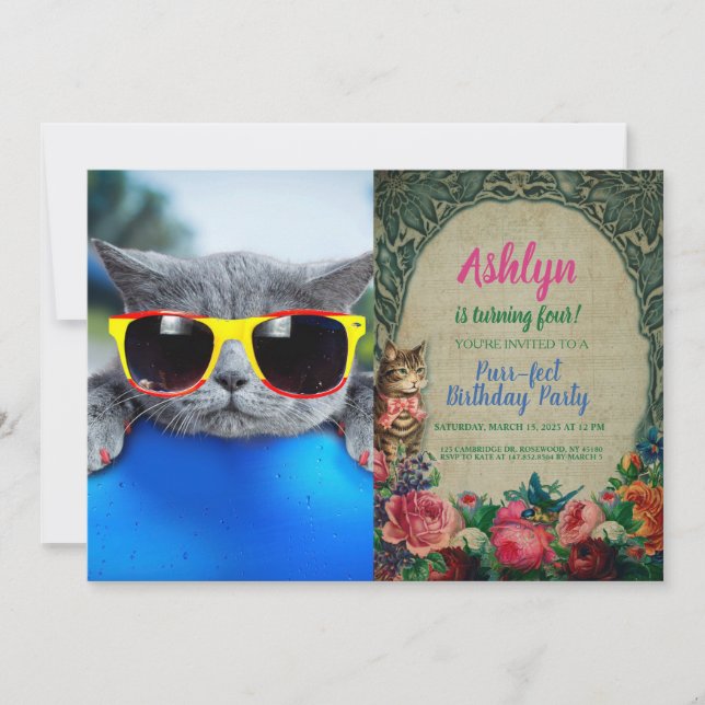 Convites Descanse na piscina do colchão de ar (Frente)