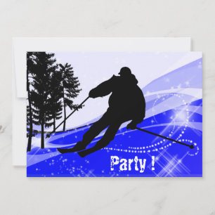 Convites Descida no Ski Slope