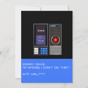 Convites Desculpe Dave Não Consegue Fazer Isso.