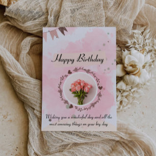 Convites Desejando-lhe felicidade, amor e sucesso