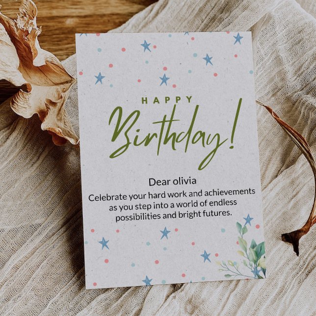 Convites Desejando um Dia Cheio de Alegria (Wishing You a Day Full of Joy Invitation)