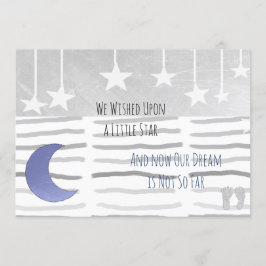 Convites Desejávamos um Chá de fraldas de Star Boy