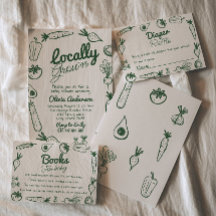 Desenhado localmente Chá de fraldas de mercado do