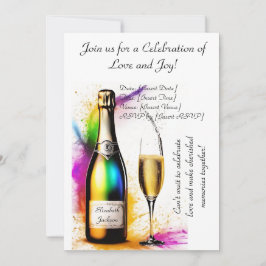 Convites Desenho da elegância do chá de panela