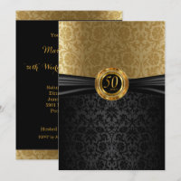 Desenho Damask do 50º Aniversário