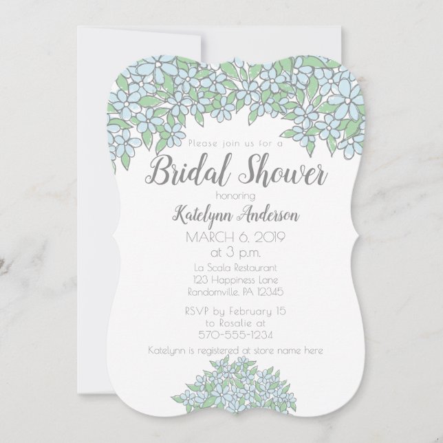 Convites Desenho De Dodle Esquece-Me De Não Casar (Frente)