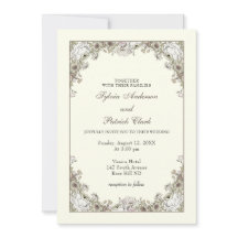 Desenho de flores marfim casamento romântico