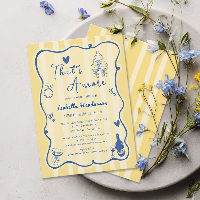 Convites Desenho de Mão Impressionante Que é Mais Chá de pa (Criador carregado)