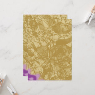 Convites Desenho de tecido elegante com fundo dourado